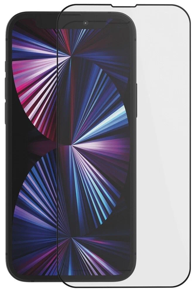 Защитное стекло «vlp», iPhone 13/13 Pro, 2.5D олеофобное, черная рамка