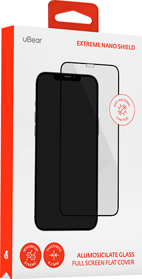 Защитное стекло uBear Extreme Nano для iPhone 13/13 Pro