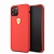 Чехол Ferrari IPhone 11 Pro SF SILICONE CASE Sheild logo, красный